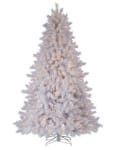 Χριστουγεννιάτικο δέντρο Hard Needle λευκό με φώς 2.30m 