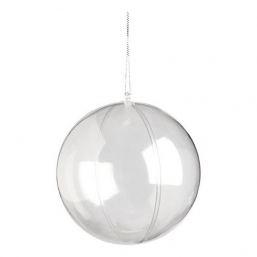 Χριστουγεννιάτικη πλαστική μπάλα ανοιγόμενη 30εκ από την εταιρία Epilegin. Χριστουγεννιάτικη πλαστική μπάλα ανοιγόμενη 30εκ από την εταιρία Epilegin.