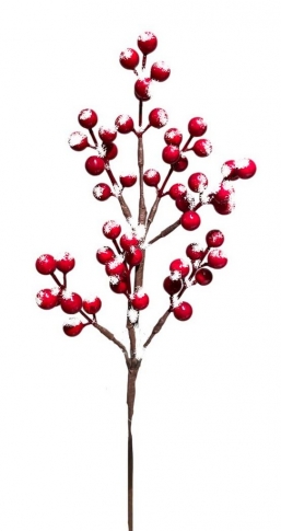 Χριστουγεννιάτικο διακοσμητικό κλαδί με χιονισμένα κόκκινα berries 40cm από την εταιρία Epilegin. Χριστουγεννιάτικο διακοσμητικό κλαδί με χιονισμένα κόκκινα berries 40cm από την εταιρία Epilegin.