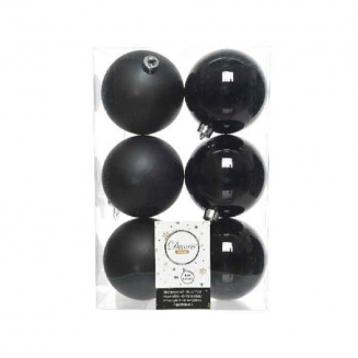 Set 6    Night Black 8cm
