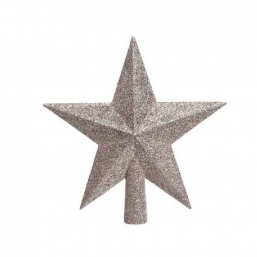 Χριστουγεννιάτικη κορυφή δέντρου αστέρι glitter σομόν 19εκ από την εταιρία Epilegin. Χριστουγεννιάτικη κορυφή δέντρου αστέρι glitter σομόν 19εκ από την εταιρία Epilegin.