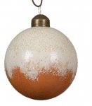     "Opaque" wool white orange 8 