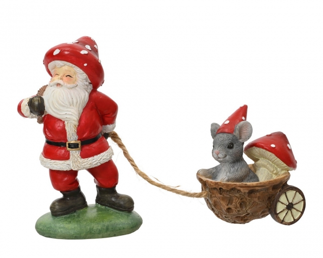  ����������������� polyresin "Mushroom Santa" ������� 16.5x4.5x10.5�� ��� ��� ������� Epilegin. 