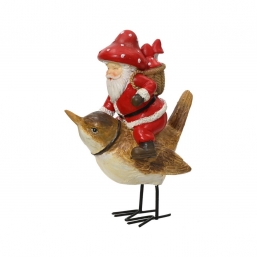 ����������������� polyresin Santa on Bird ������� 9.5x5x11.7�� ��� ��� ������� Epilegin.