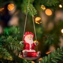  ����������������� polyresin "Santa Swing" ������� 8�� 