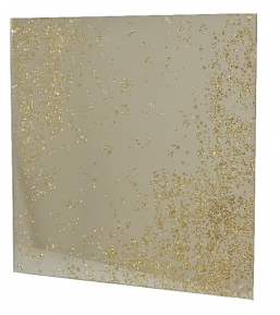 Σουπλά γυάλινο τετράγωνο χρυσό γκλίτερ 20εκ  από την εταιρία Epilegin. Σουπλά γυάλινο τετράγωνο χρυσό γκλίτερ 20εκ  από την εταιρία Epilegin.