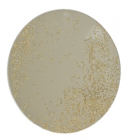 Σουπλά γυάλινο στρογγυλό χρυσό γκλίτερ 20εκ  από την εταιρία Epilegin. Σουπλά γυάλινο στρογγυλό χρυσό γκλίτερ 20εκ  από την εταιρία Epilegin.