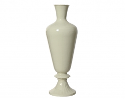 Διακοσμητικό μεταλλικό βάζο κρεμ 20x57εκ από την εταιρία Epilegin. Διακοσμητικό μεταλλικό βάζο κρεμ 20x57εκ από την εταιρία Epilegin.