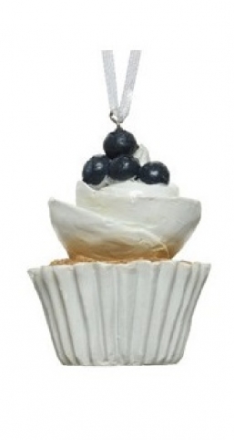 Χριστουγεννιάτικο polyresin κρεμαστό cupcake λευκό 8,5εκ από την εταιρία Epilegin. Χριστουγεννιάτικο polyresin κρεμαστό cupcake λευκό 8,5εκ από την εταιρία Epilegin.