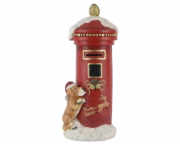 ����������������� polyresin ��������������� Post Box Dog ������� 29x25x70�� ��� ��� ������� Epilegin.