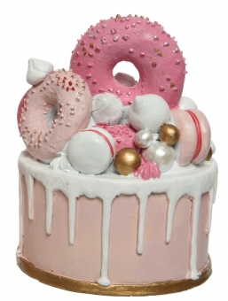 Χριστουγεννιάτικο polyresin διακοσμητικό γλυκό ροζ με άσπρο 13,5Χ11,1εκ από την εταιρία Epilegin. Χριστουγεννιάτικο polyresin διακοσμητικό γλυκό ροζ με άσπρο 13,5Χ11,1εκ από την εταιρία Epilegin.