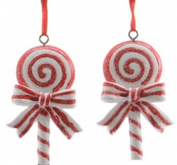 Χριστουγεννιάτικο polyresin ζαχαρωτό γλειφιντζούρι 7,5Χ1εκ από την εταιρία Epilegin. Χριστουγεννιάτικο polyresin ζαχαρωτό γλειφιντζούρι 7,5Χ1εκ από την εταιρία Epilegin.