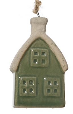 Χριστουγεννιάτικο πορσελάνινο κρεμαστό σπιτάκι πράσινο 7,2εκ από την εταιρία Epilegin. Χριστουγεννιάτικο πορσελάνινο κρεμαστό σπιτάκι πράσινο 7,2εκ από την εταιρία Epilegin.