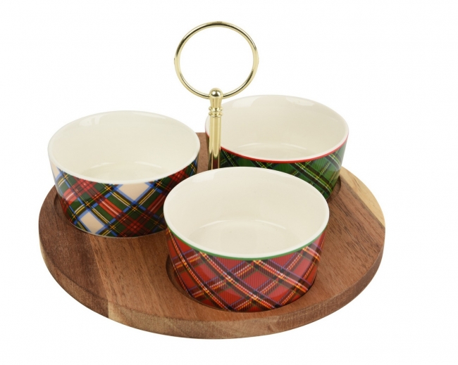  ����������������� porcelain tapas set "Tartan" ��������� 20x13�� ��� ��� ������� Epilegin. 
