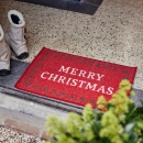  ����������������� ���� ������� nylon "Santa Stop Here" 40x60�� 