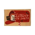  ����������������� ���� ������� nylon "Letters to Santa" ���� 50x80�� 