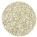 Σουπλά δερματίνη χρυσό 38εκ  Σουπλά δερματίνη χρυσό 38εκ