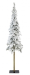  Χριστουγεννιάτικο δέντρο "Φυσικό Κορμό" Snow Slim Plastic 1.50m 