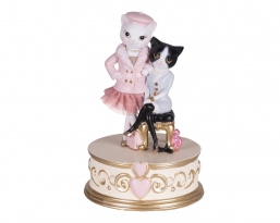 ����������������� polyresin ������� ����� Cat Couple ���-�����-����� 10.7x10.7x16.9�� ��� ��� ������� Epilegin.