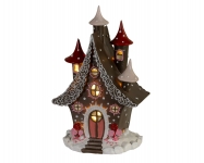  ����������������� polyresin LED ����� "Castle" ����-��� 16.4x13.1x26�� 