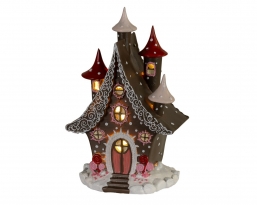 ����������������� polyresin LED ����� Castle ����-��� 16.4x13.1x26�� ��� ��� ������� Epilegin.