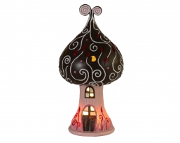 ����������������� polyresin LED ����� Mushroom House ����-��� 12x12.4x24.3�� ��� ��� ������� Epilegin.