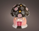  ����������������� polyresin LED ����� "Mushroom House" ����-��� 12.2x12.2x15.2�� 