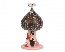 ����������������� polyresin ����� Mushroom House ����-��� 9.3x9.5x18.2�� ��� ��� ������� Epilegin.