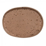  Κεραμικό πιάτο terracotta Brown 24Χ16.50Χ2cm 
