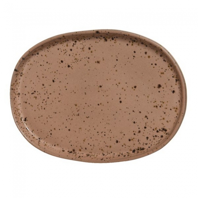  Κεραμικό πιάτο terracotta Brown 24Χ16.50Χ2cm από την εταιρία Epilegin. 