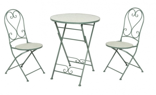  Bistro Set 3pcs  & 2  "Eze"    Epilegin. 