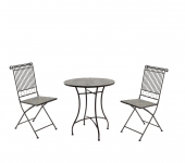  Bistro Set 3pcs  & 2  "Stuttgart" 