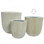   PVC "Lennox" washed white 373737.50cm 
