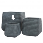   PVC "Jamie" Dark Grey 282827.50cm 