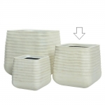   PVC "Jamie" off white 383837cm 