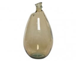 Γυάλινο Διακοσμητικό βάζο Recycled Shiny Natural 26Χ47cm από την εταιρία Epilegin. Γυάλινο Διακοσμητικό βάζο Recycled Shiny Natural 26Χ47cm από την εταιρία Epilegin.