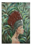  Διακοσμητικός πίνακας "Tropical Lady" 70X100cm 