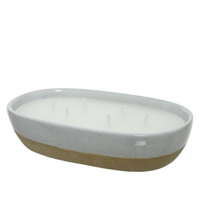  Citronella candle wax ceramic pot L25W14.60H5.70cm    Epilegin. 