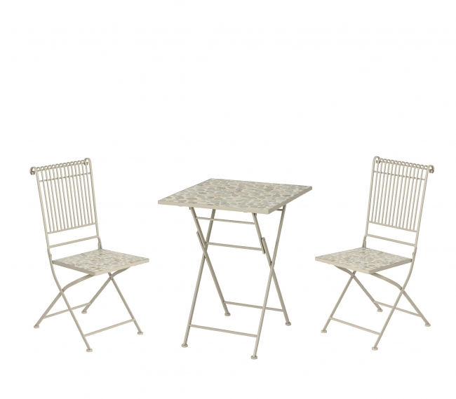  Bistro Set 3pcs  & 2  "Cali"    Epilegin. 