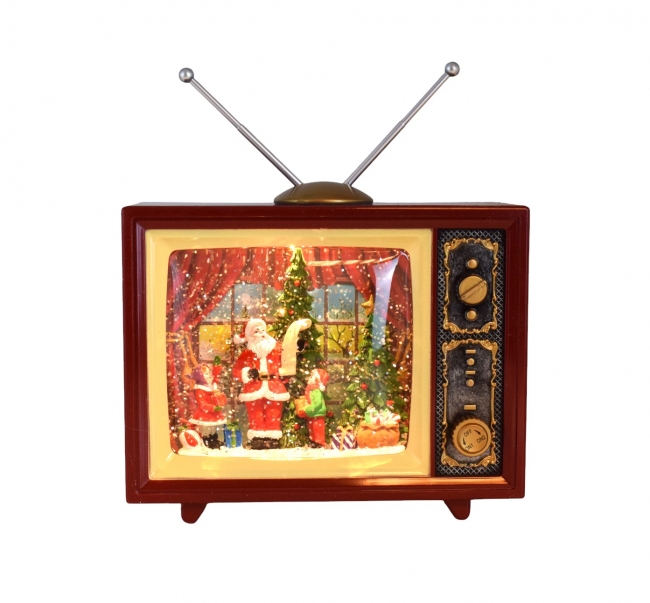    TV Usb Led-Music "SANTA`S VINTAGE" 19x8.5x24cm    Epilegin. 