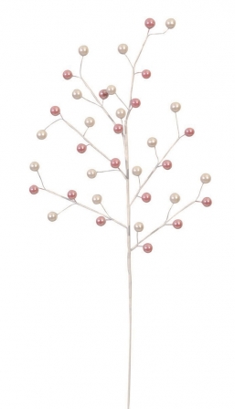 Χριστουγεννιάτικο Κλαδί Candy Berries Pink-White 80cm από την εταιρία Epilegin. Χριστουγεννιάτικο Κλαδί Candy Berries Pink-White 80cm από την εταιρία Epilegin.