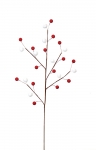  Χριστουγεννιάτικο Κλαδί Lollipop Berries Red-White 80cm 