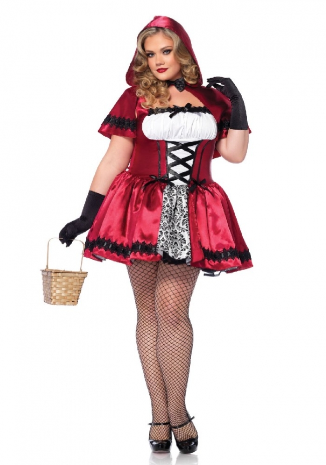    Gothic Red Riding Hood Plus Size    Epilegin. 