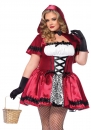    Gothic Red Riding Hood Plus Size 