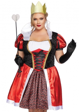 Αποκριάτικη στολή Wonderland Queen Plus Size από την εταιρία Epilegin. Αποκριάτικη στολή Wonderland Queen Plus Size από την εταιρία Epilegin.