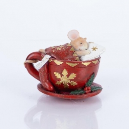  polyresin  Mouse Cup 7.5x8x10    Epilegin.