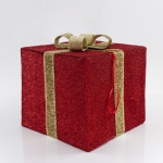  Χριστουγεννιάτικο διακοσμητικό Κουτί Δώρου Κόκκινο 50εκ 