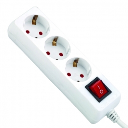 Πολυπριζο 3 θέσεων με διακόπτη & παιδικη προστασία 3X1,5mm 1,5m από την εταιρία Epilegin. Πολυπριζο 3 θέσεων με διακόπτη & παιδικη προστασία 3X1,5mm 1,5m από την εταιρία Epilegin.