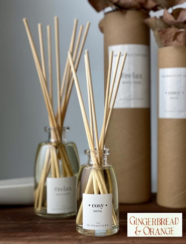    Scented Sticks 100ml "Gingerbread & Orange"    Epilegin. 