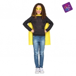 Αποκριάτικη κάπα σούπερ ήρωα κίτρινη από την εταιρία Epilegin. Αποκριάτικη κάπα σούπερ ήρωα κίτρινη από την εταιρία Epilegin.